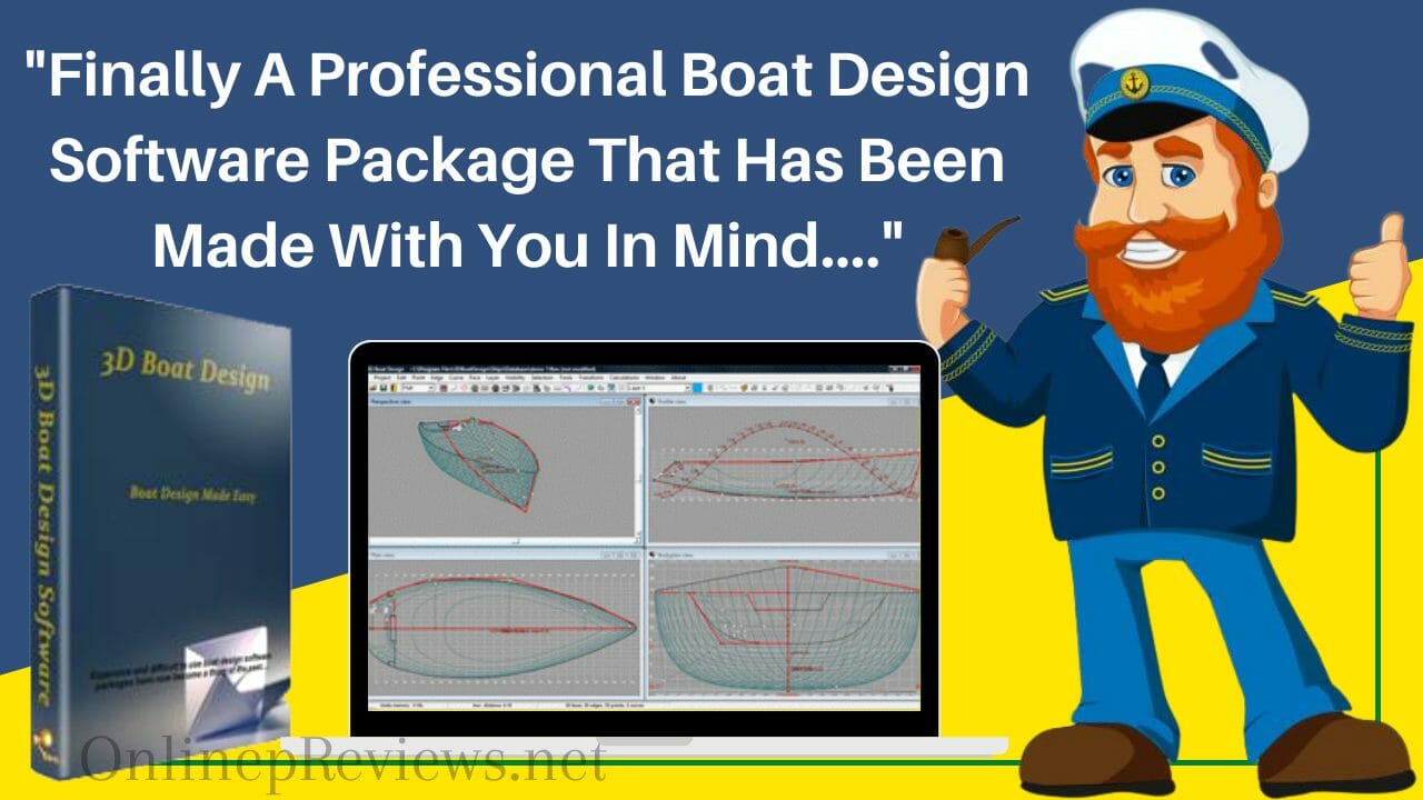 3D Boat Design Product