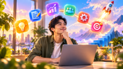 Crest Wake Review – Legit or Scam? Here is The Answer! Crest Wake all-in-one business planning platform dashboard with AI simulators and startup tools