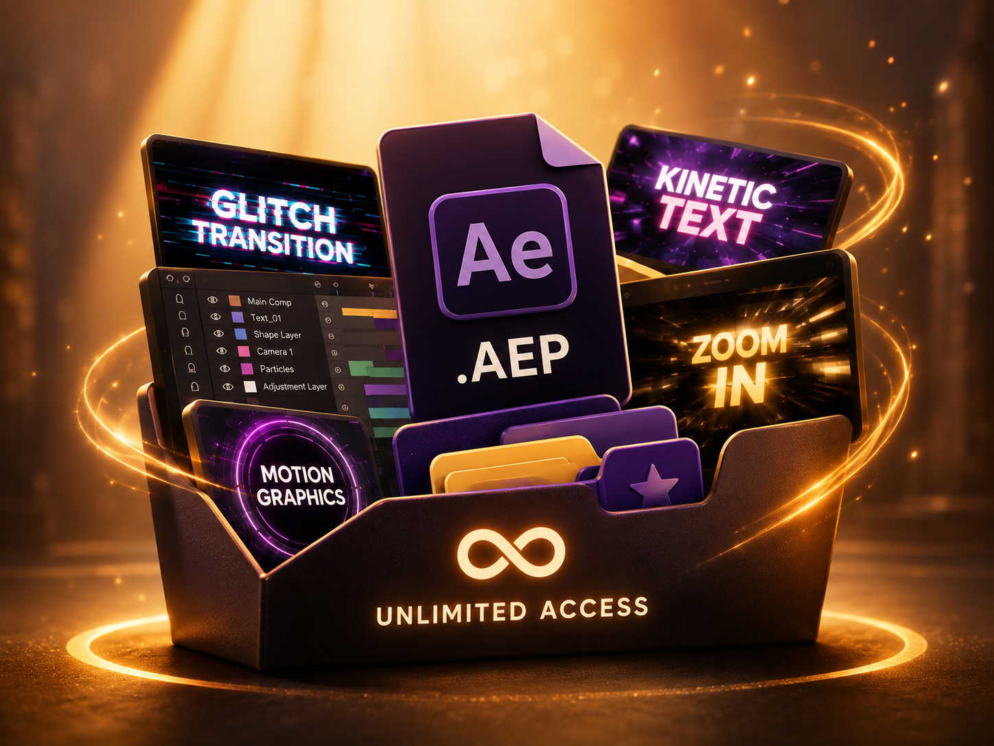 EarnEdits weekly viral video editing templates added to After Effects subscription library