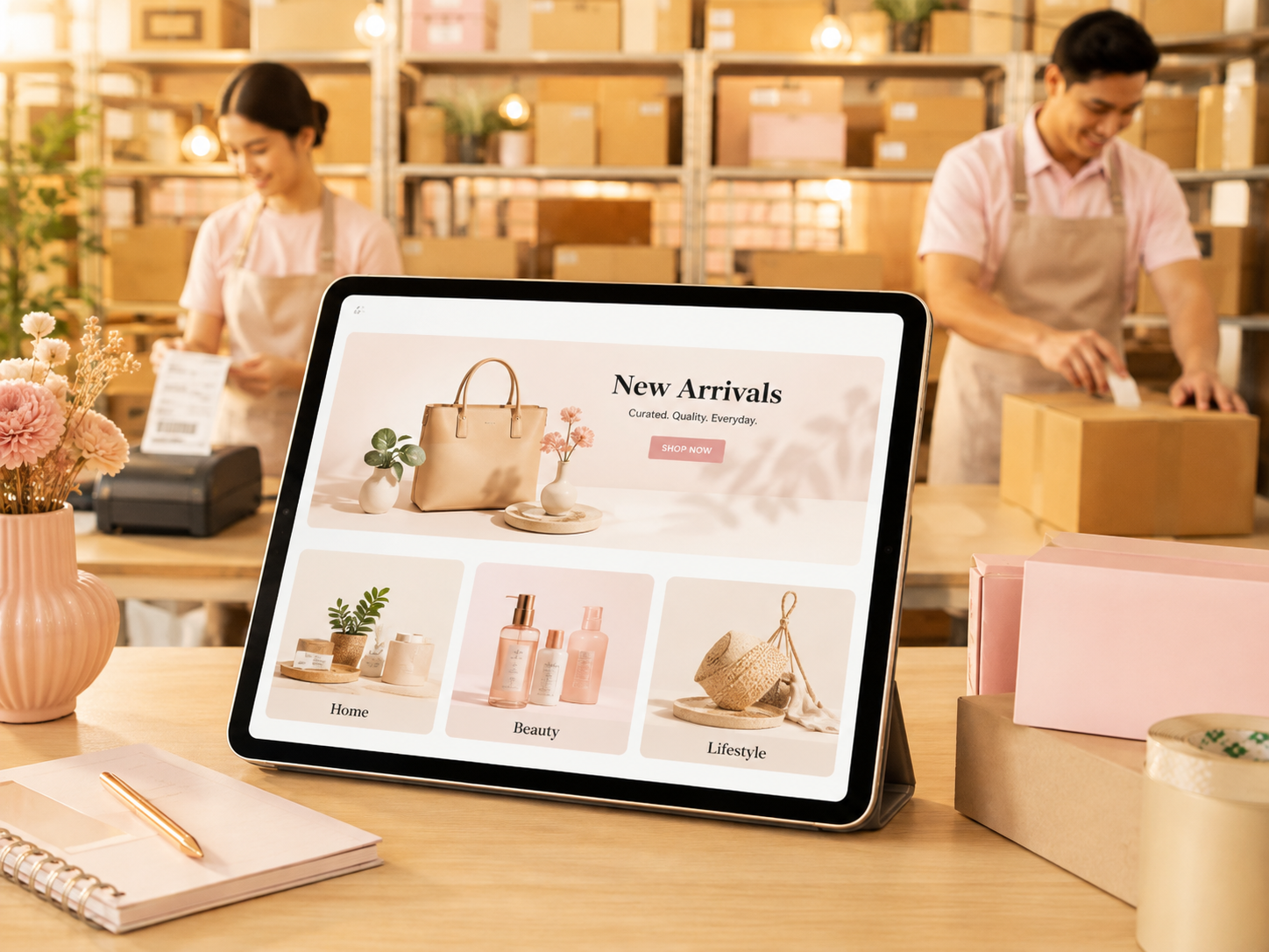 Mobile-first ecommerce store design optimized for shoppers on smartphones and tablets