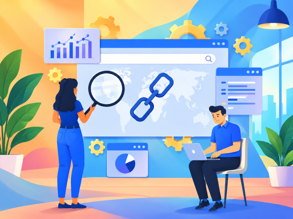 MyRankFlow white label SEO reseller panel dashboard with branded subdomain