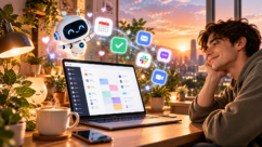 Routine Review – Does It Really Work? Routine AI productivity app showing unified task and calendar management workspace on desktop